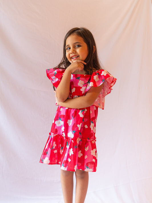 Strawberry Bloom Frock 🍓