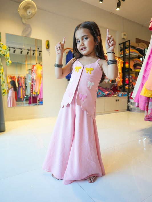 BlushBow plazo Set