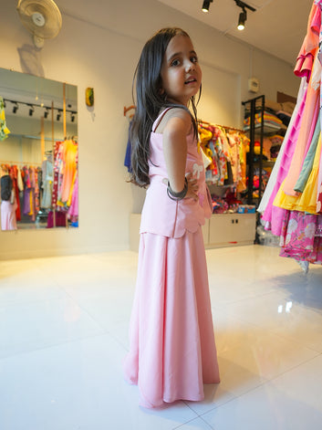 BlushBow plazo Set