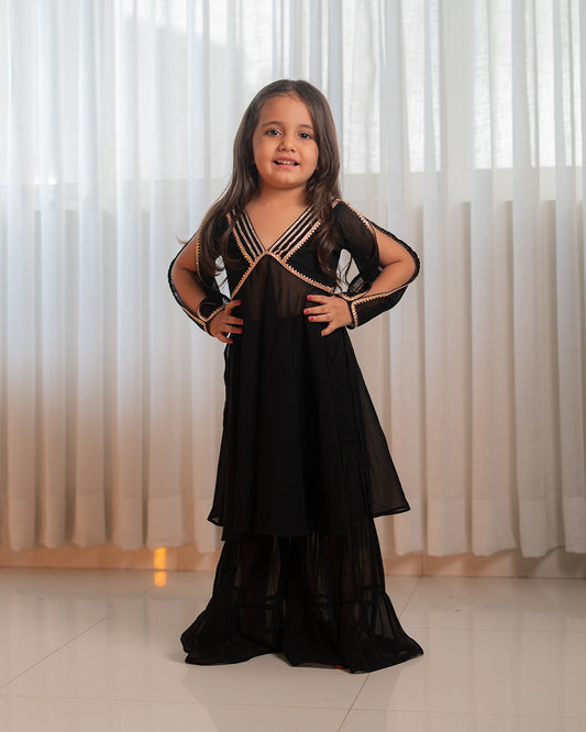 Kala Jamun Sharara Set