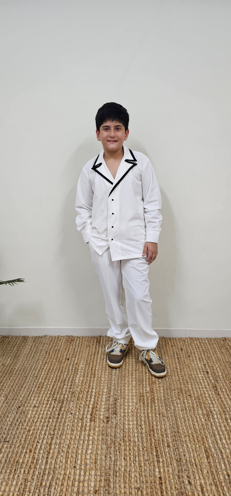 Baggy White coord set TT0130