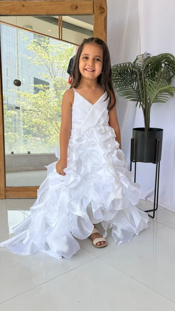 Luxury White Princess Gown